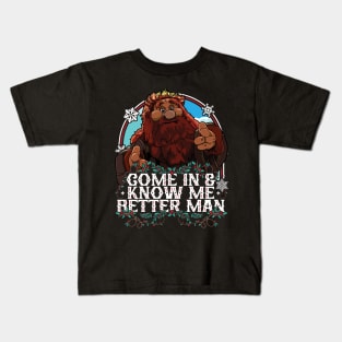 Muppet Christmas Carol - Come In And Know Me Better Man Kids T-Shirt